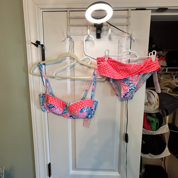 Lilly Pulitzer Other - NWT Lilly Pulitzer Women's Multisize Two Piece SwimsuiResort White Sway With Me
